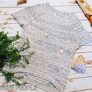 Woven Metallic Hippie Boho Beach Sweater